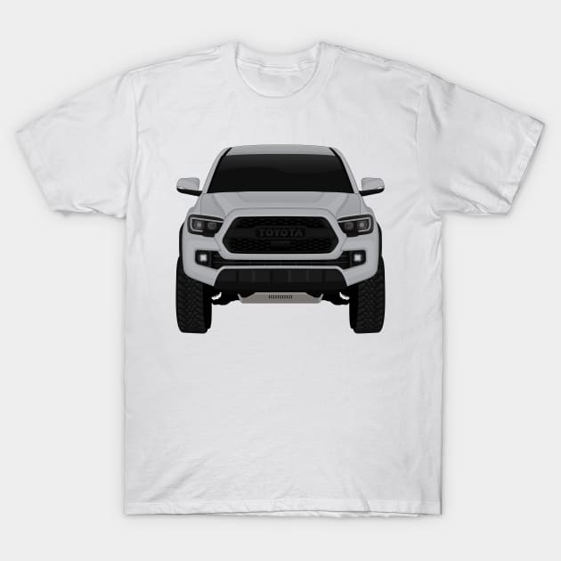 Toyota Tacoma SILVER T-Shirt by VENZ0LIC